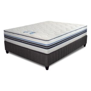 Cloud Nine, Titan IONE Pillow Top Base & Mattress, Base and Mattress - Queen 152cm, Standard Length