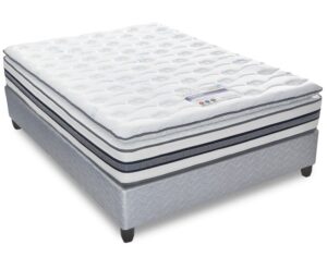 Cloud Nine, Chateau Euro Latex Pillowtop, Base and Mattress - Three Quarter 107cm, Standard Length