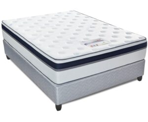 Cloud Nine, Camden XT Nano-Silver NoTurn, Base and Mattress - Three Quarter 107cm, Extra Length