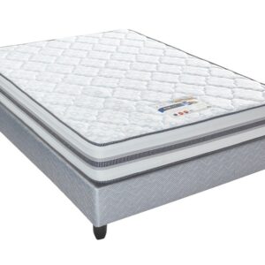 Cloud Nine, Blue 50th Firm Dual, Base and Mattress - King 183cm, Standard Length