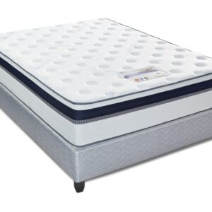 Cloud Nine, Camden XT Nano-Silver NoTurn, Base and Mattress - Three Quarter 107cm, Standard Length