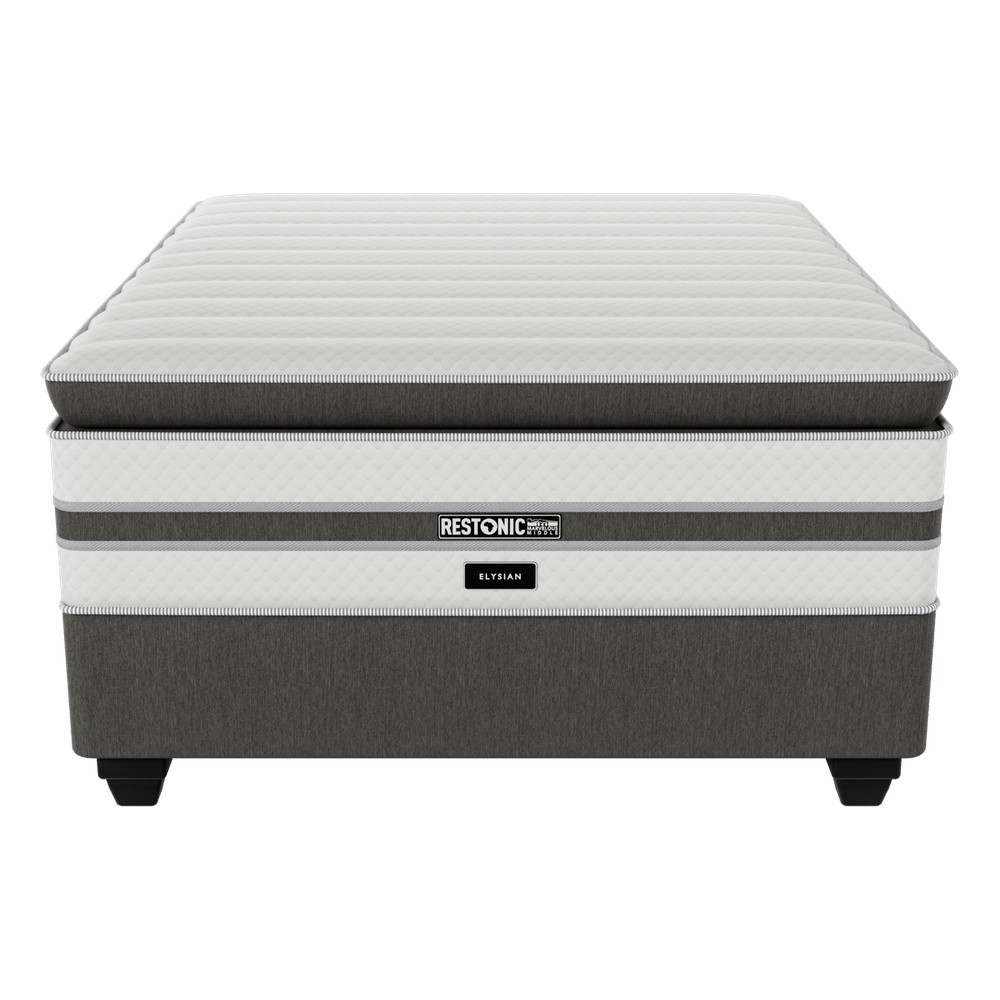 Restonic, Orthozone - Elysian Dual Spring Micro Pocket Pillow Top, Base and Mattress - Image 2