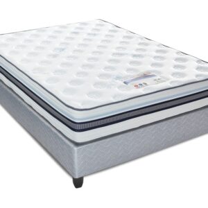 Cloud Nine, Epic Comfort Nano Silver, Base and Mattress - Queen 152cm, Extra Length